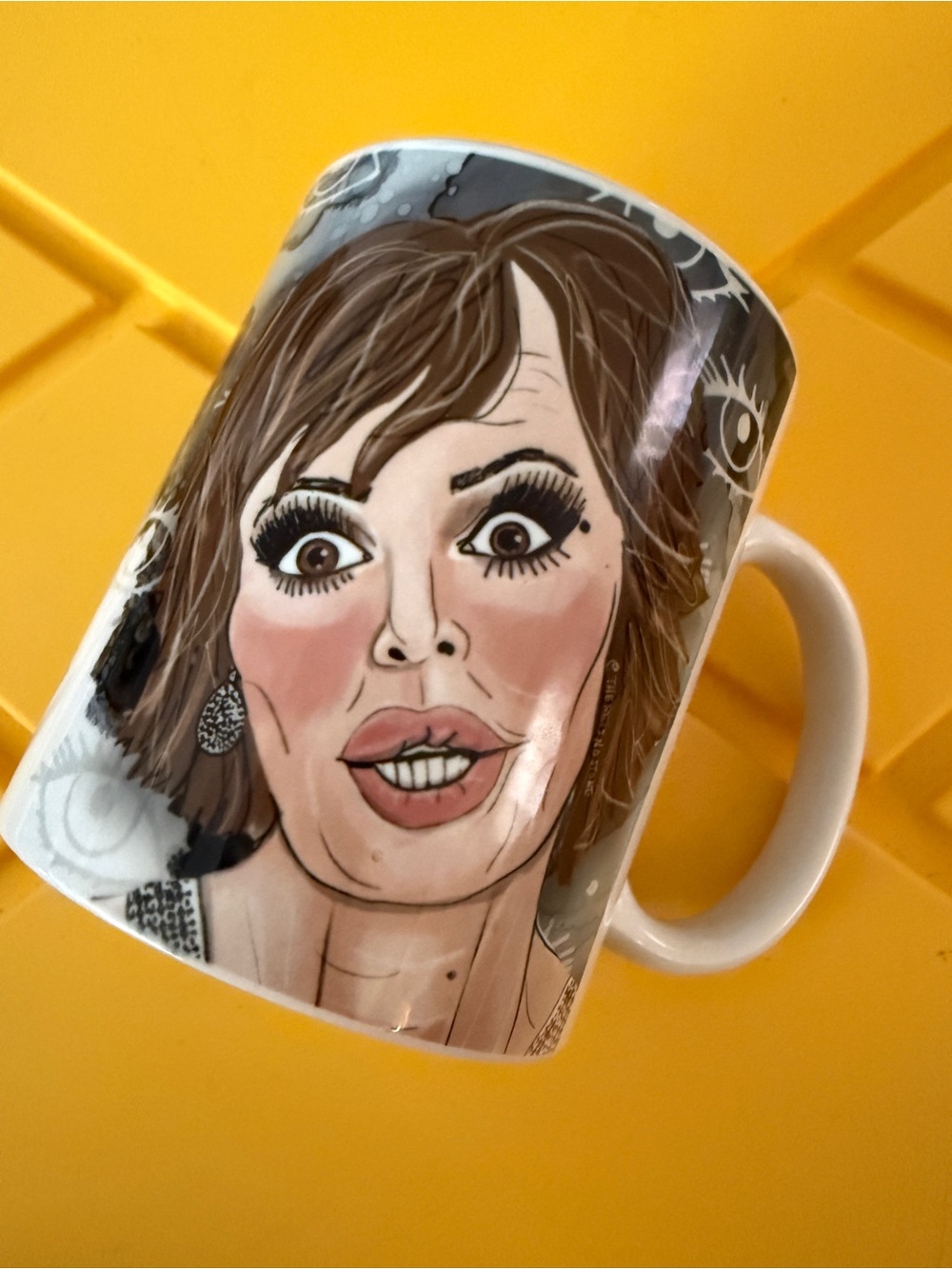 Real Housewives Illustrated Ceramic Mug - 11oz